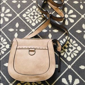 Taupe color crossbody